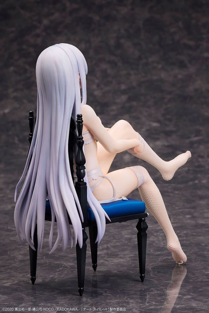 Date A Bullet PVC Statues 1/7 Kurumi Tokisaki &amp; White Queen 17 cm