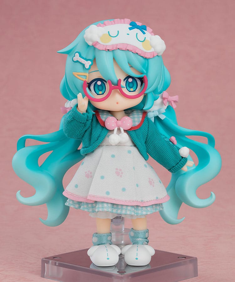 Character Vocal Series 01: Hatsune Miku Nendoroid Accessories for Nendoroid Doll Figures Outfit Set: Hatsune Miku Loungewear Outfit Ver.