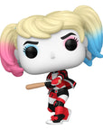 DC Comics: Harley Quinn Takeover POP! Heroes Vinyl Figure Harley with Bat 9 cm