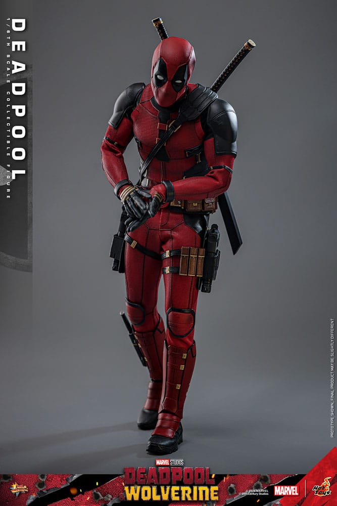 Deadpool &amp; Wolverine Movie Masterpiece Action Figure 1/6 Deadpool 31 cm