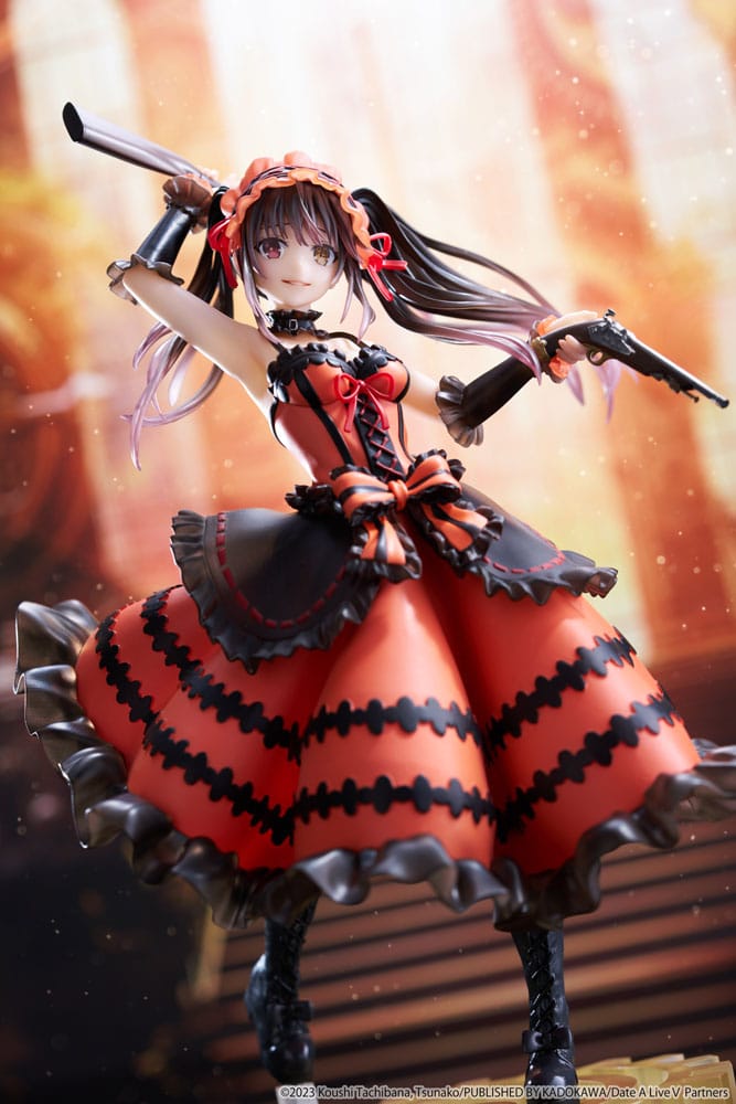 Date A Live IV AMP+ PVC Statue Kurumi Tokisaki (Zafkiel) Reissue 20 cm