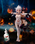 Ayakashi Triangle PVC Statue Matsuri Kazamaki & Suzu Kanade & Shirogane 25 cm