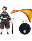 Demon Slayer: Kimetsu no Yaiba Action Figure Tanjiro Kamado (Rui Battle Variant) 18 cm