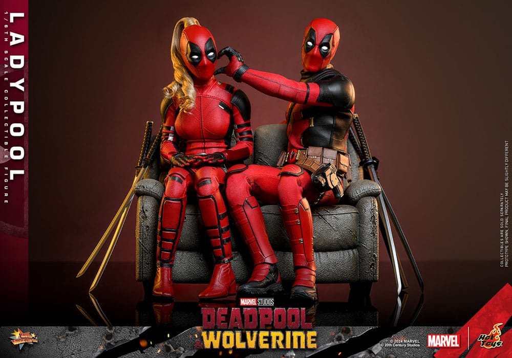 Deadpool &amp; Wolverine Movie Masterpiece Action Figure 1/6 Ladypool 30 cm