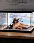 Azur Lane Acrylic Display Case with Lighting for figure Kashino Hot Springs Relaxation