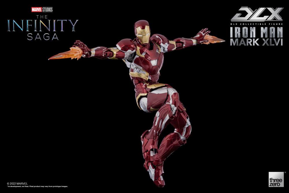 Infinity Saga DLX Action Figure 1/12 Iron Man Mark 46 17 cm