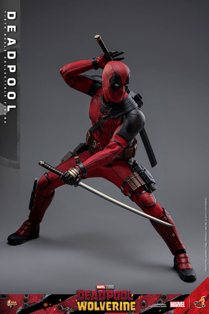 Deadpool &amp; Wolverine Movie Masterpiece Action Figure 1/6 Deadpool 31 cm