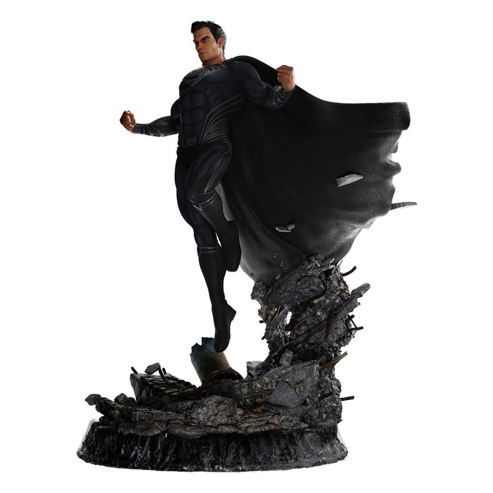 Zack Snyder&#39;s Justice League Statue 1/4 Superman Black Suit 65 cm