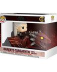 House of the Dragon POP! Rides Deluxe Vinyl Rhaenys Targaryen with Meleys 9 cm