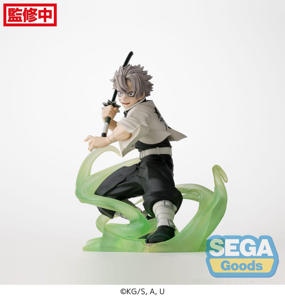 Demon Slayer: Kimetsu no Yaiba Xross Link Anime PVC Statue Sanemi Shinazugawa Hashira Training Arc 12 cm