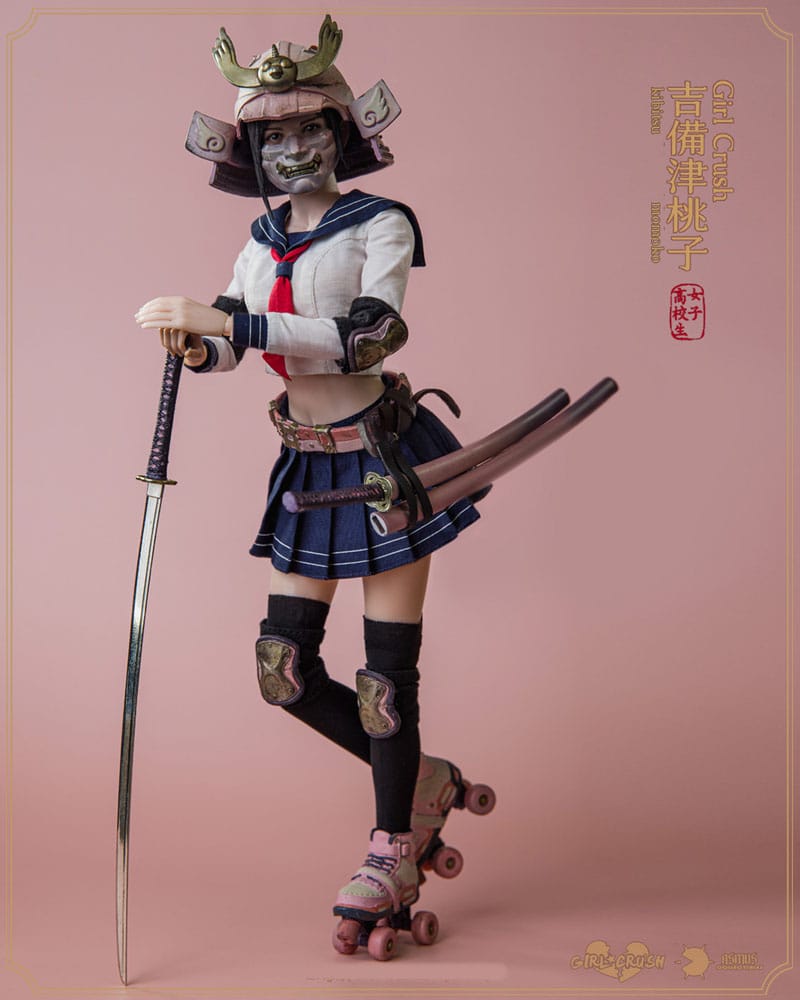 Girl Crush Action Figure 1/6 Kibitsu Momoko 30 cm