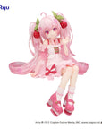 Hatsune Miku Noodle Stopper PVC Statue Sakura Miku 2025 14 cm