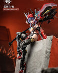 Original Character Plastic Model Kit Alloy Articulated Assemblable Model Thunderbolt-Barbera Red 21 cm