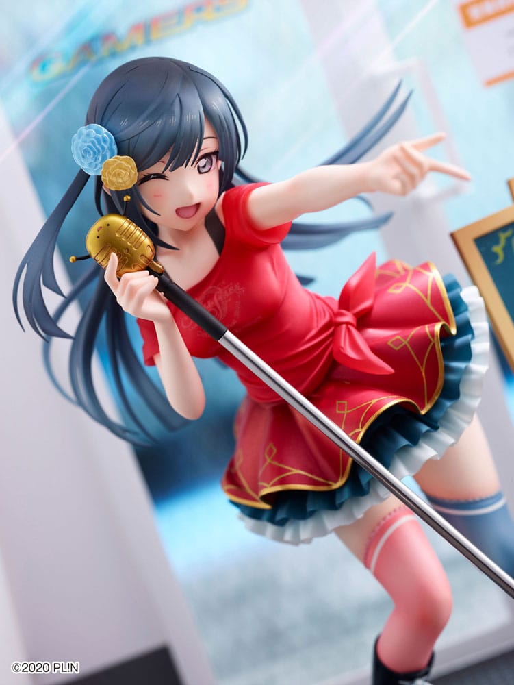 Love Live! Nijigasaki High School Idol Club PVC Statue 1/7 Odaiba Gamers Signboard Girl Setsuna Yuki 21 cm