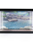 Azur Lane Acrylic Display Case with Lighting for figure Kashino Hot Springs Relaxation