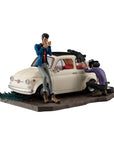 Lupin III PVC Statue Lupin the Gallery Punk at Dawn 9 cm