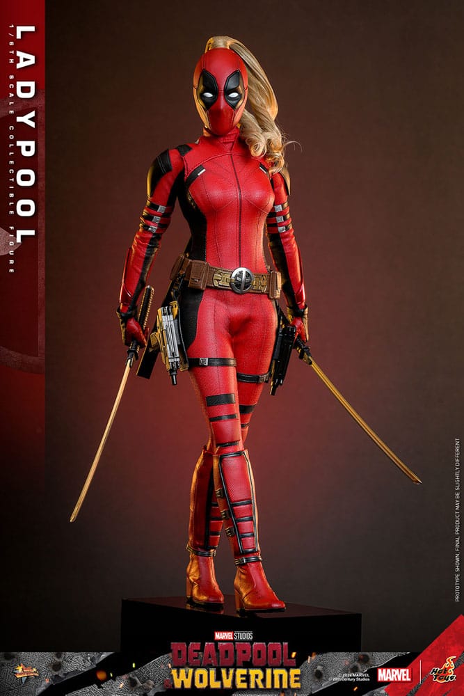 Deadpool &amp; Wolverine Movie Masterpiece Action Figure 1/6 Ladypool 30 cm