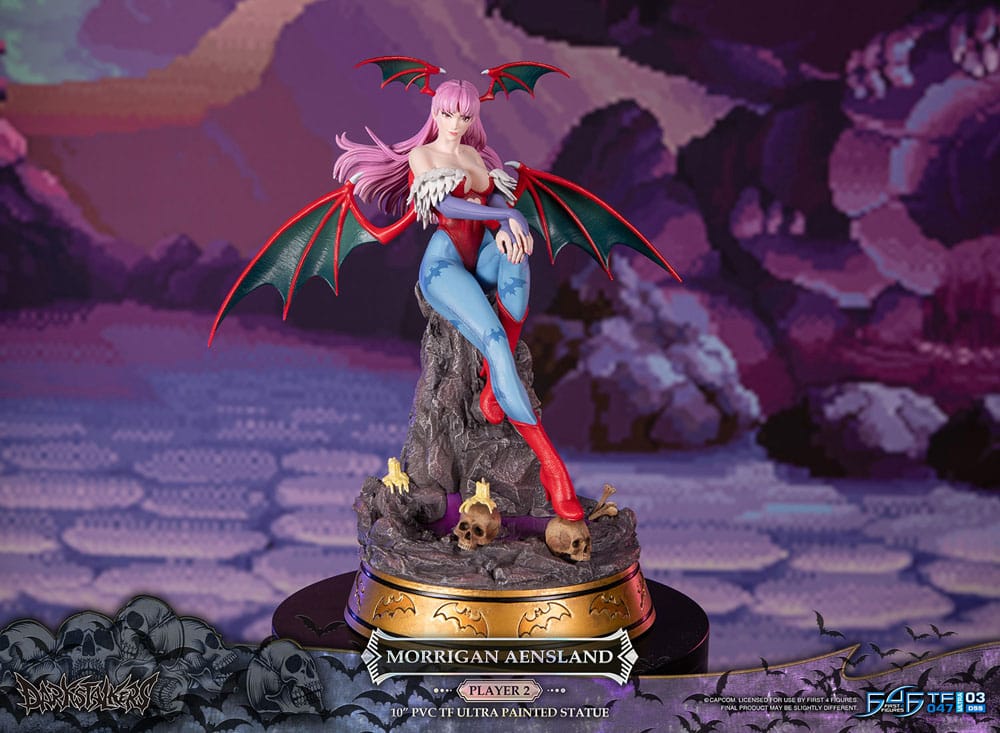 Darkstalkers PVC Statue Morrigan Aensland Player 2 Variant 25 cm