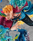 One Piece P.O.P MAS Maximum PVC Statue Marco the Phoenix Leader of 1st group of Whitebeard Pirates 32 cm