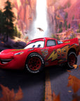 Cars Art Scale Statue 1/10 Lightning Mcqueen 11 cm