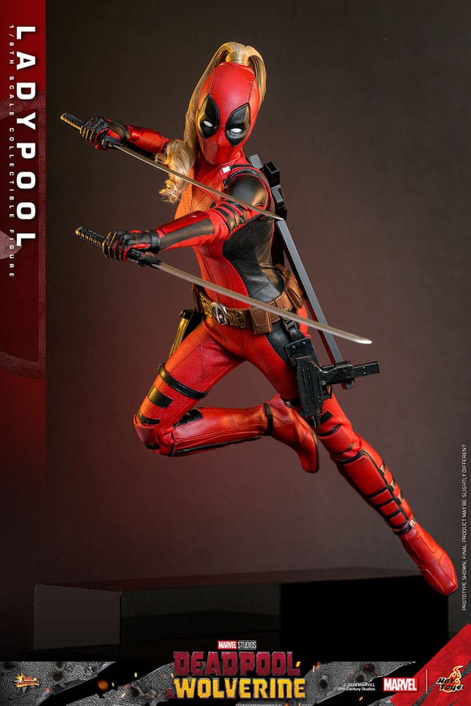 Deadpool &amp; Wolverine Movie Masterpiece Action Figure 1/6 Ladypool 30 cm