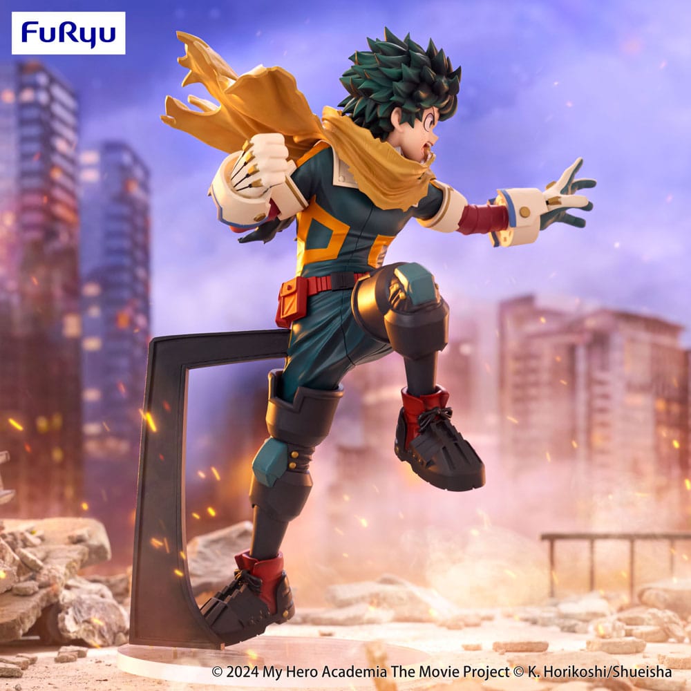 My Hero Academia: You&#39;re Next Trio-Try-iT PVC Statue Izuku Midoriya 21 cm