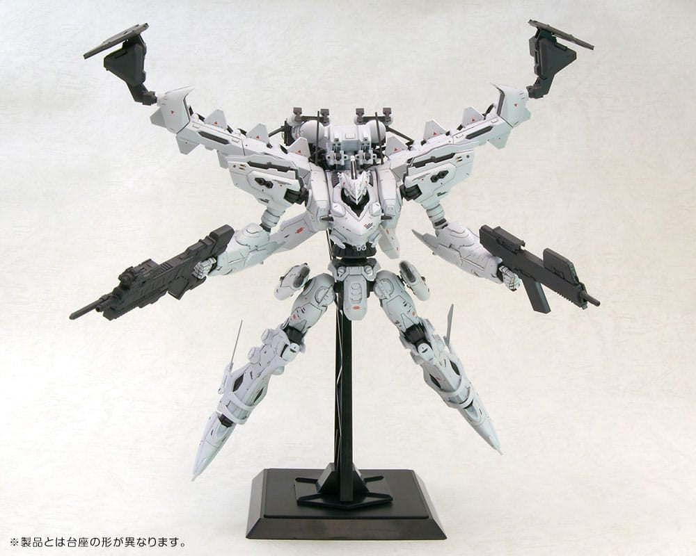 Armored Core Plastic Model Kit 1/72 Lineark White-Glint &amp; V.O.B Set 16 cm