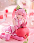 Hatsune Miku PVC Statue Desktop Cute Figure Sakura Miku Cherry Cushion Ver. 13 cm