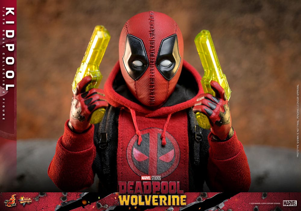 Deadpool &amp; Wolverine Movie Masterpiece Action Figure 1/6 Kidpool 22 cm