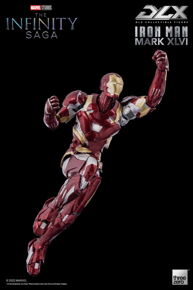 Infinity Saga DLX Action Figure 1/12 Iron Man Mark 46 17 cm