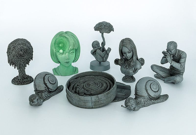 Junji Ito Uzumaki - Spiral Into Horror Pocket Curse Mini Figures 6 cm Assortment (8)