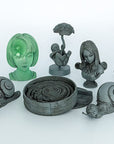 Junji Ito Uzumaki - Spiral Into Horror Pocket Curse Mini Figures 6 cm Assortment (8)