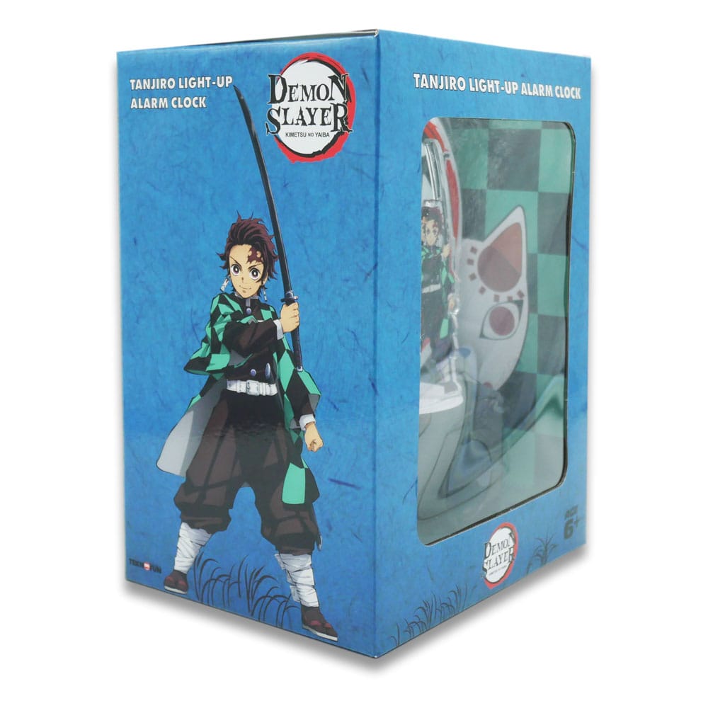 Demon Slayer: Kimetsu no Yaiba Alarm Clock with Light Tanjiro 21 cm