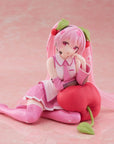 Hatsune Miku PVC Statue Desktop Cute Figure Sakura Miku Cherry Cushion Ver. 13 cm