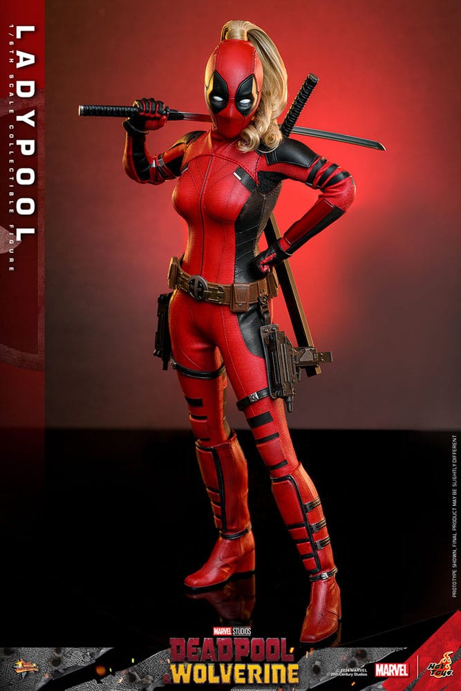 Deadpool &amp; Wolverine Movie Masterpiece Action Figure 1/6 Ladypool 30 cm