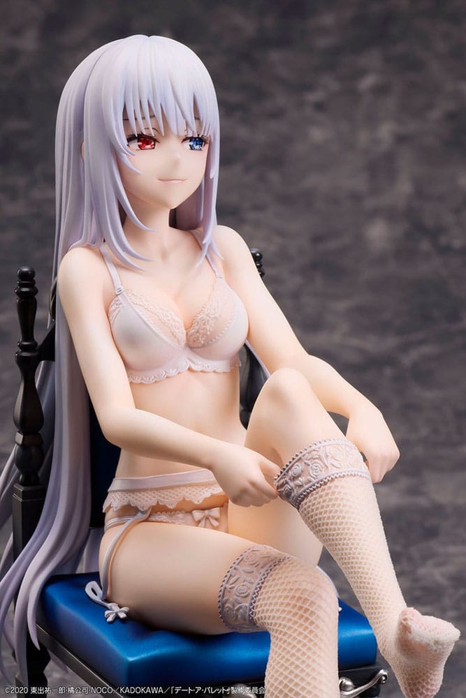 Date A Bullet PVC Statues 1/7 Kurumi Tokisaki &amp; White Queen 17 cm