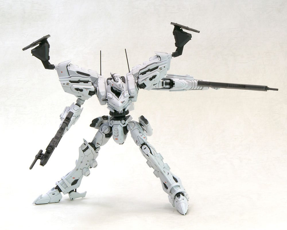 Armored Core Plastic Model Kit 1/72 Lineark White-Glint &amp; V.O.B Set 16 cm