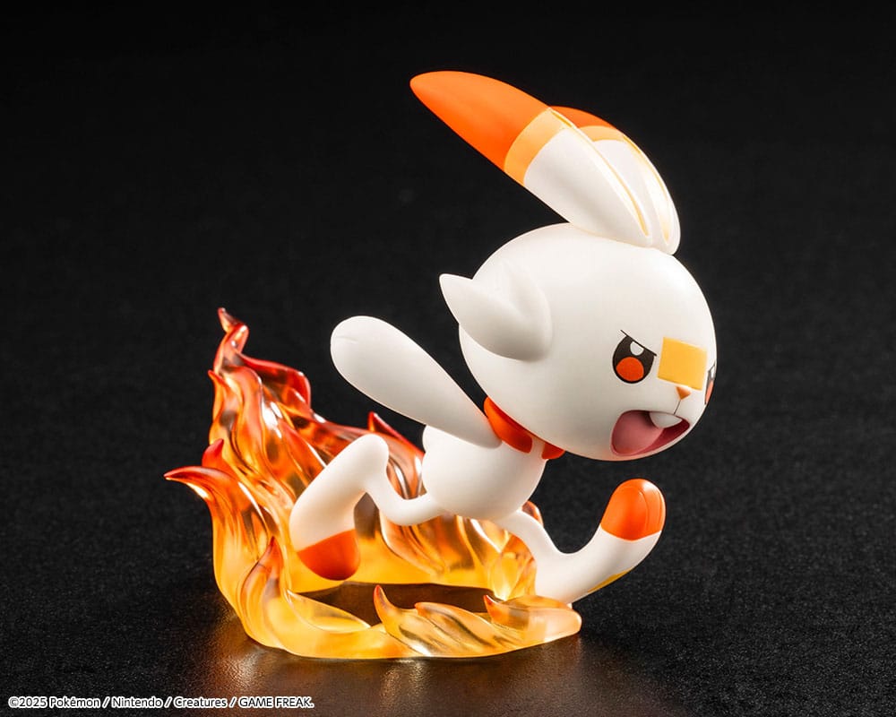 Pokémon ARTFXJ Statue 1/8 Victor &amp; Scorbunny 21 cm