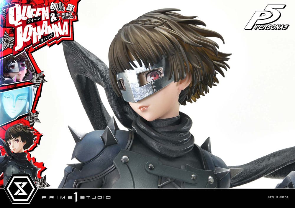 Persona 5 Premium Masterline Series Statue 1/4 Makoto Niijima &quot;Queen&quot; &amp; Johanna Bonus Version 42 cm