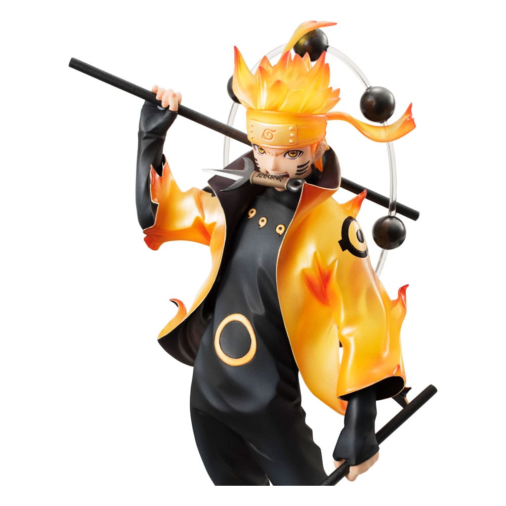 Naruto Shippuden G.E.M. Series PVC Statue Naruto Uzumaki Six Paths Sage Mode 15th Anniversary Ver. 22 cm