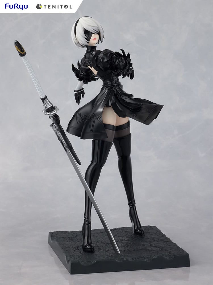 NieR:Automata Tenitol PVC Statue 2B Ver1.1a 22 cm