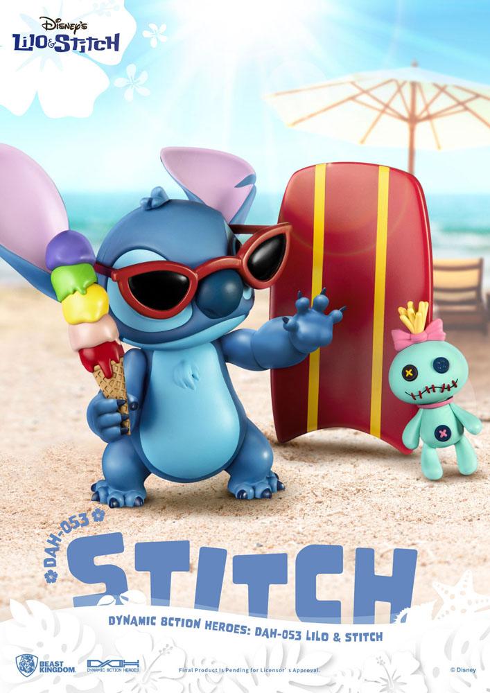 Lilo &amp; Stitch Dynamic 8ction Heroes Action Figure 1/9 Stitch 18 cm