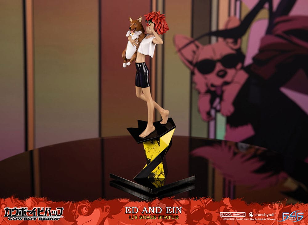 Cowboy Bebop Statue 1/8 Ed &amp; Ein 28 cm