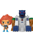 Thundercats POP! Town Vinyl Figure Lion-O with Cat's Lair 9 cm