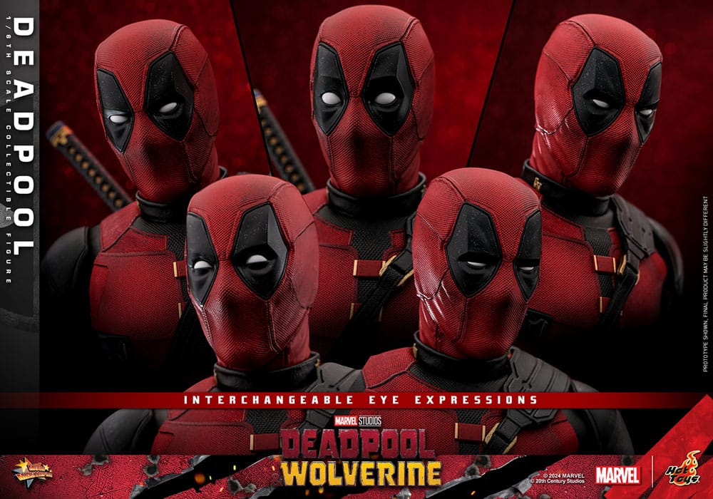 Deadpool &amp; Wolverine Movie Masterpiece Action Figure 1/6 Deadpool 31 cm