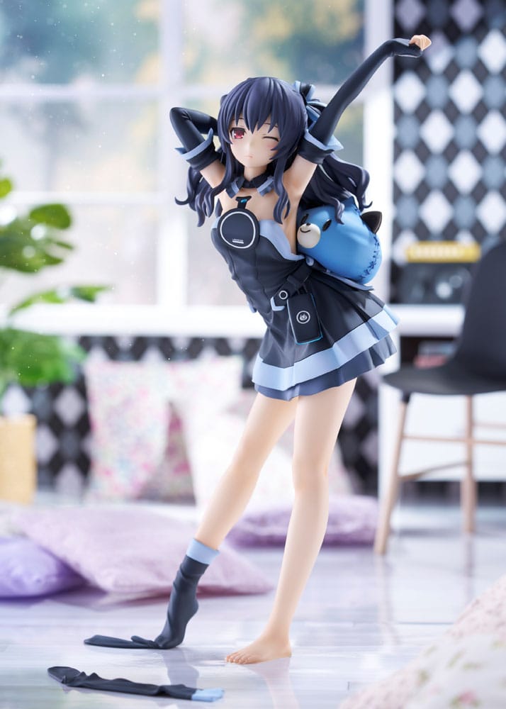 Hyperdimension Neptunia Statue 1/8 Neptunia Uni Wake Up Overseas Edition 20 cm