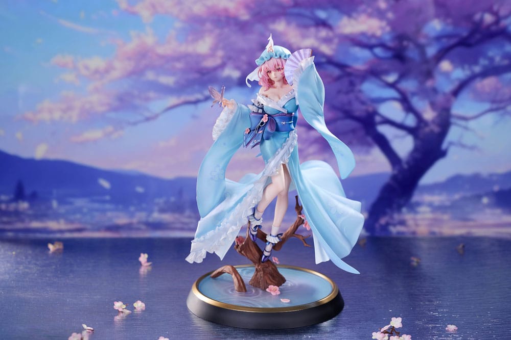 Touhou Project PVC Statue 1/6 Ghost From the Calamitous Nirvana Yuyuko Saigyouji Deluxe Edition 32 cm