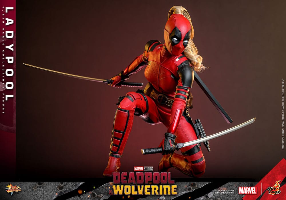 Deadpool &amp; Wolverine Movie Masterpiece Action Figure 1/6 Ladypool 30 cm