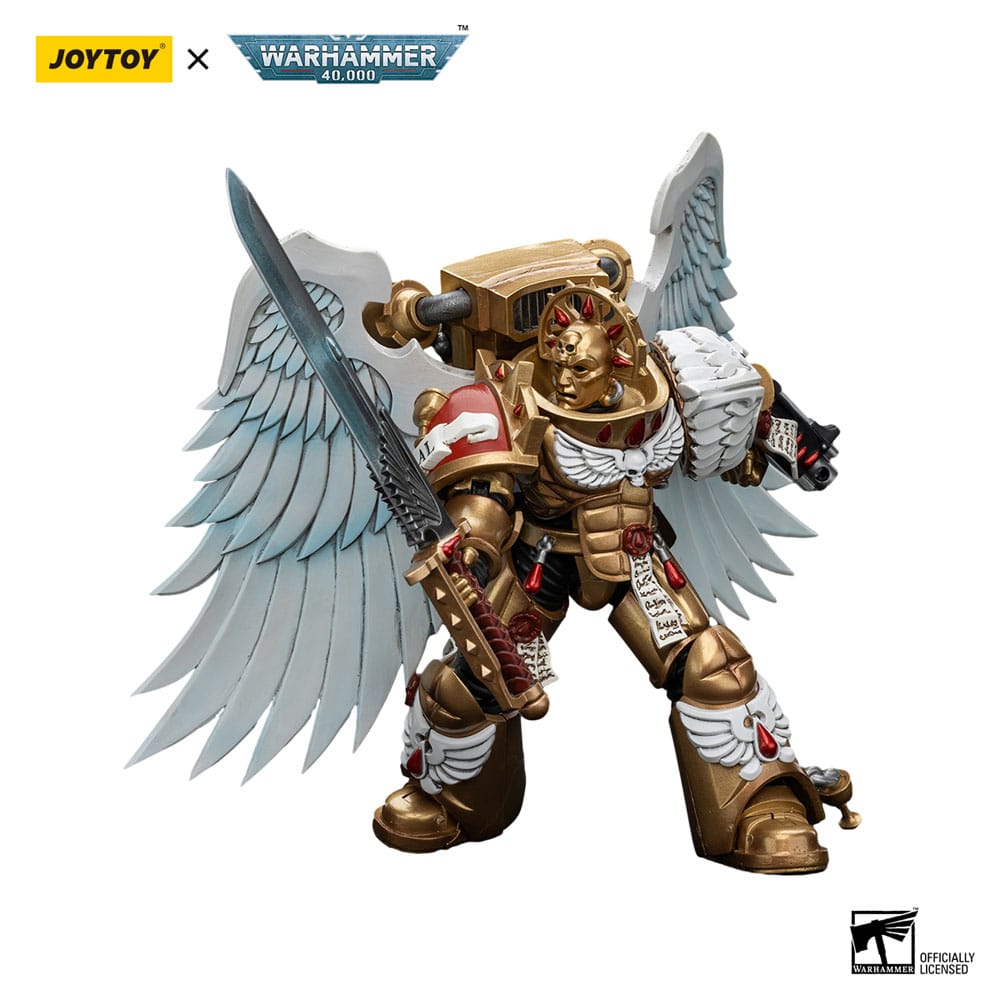 Warhammer 40,000 Action Figure 1/18 Blood Angels Sanguinary Guard with Encarmine Sword 1 12 cm