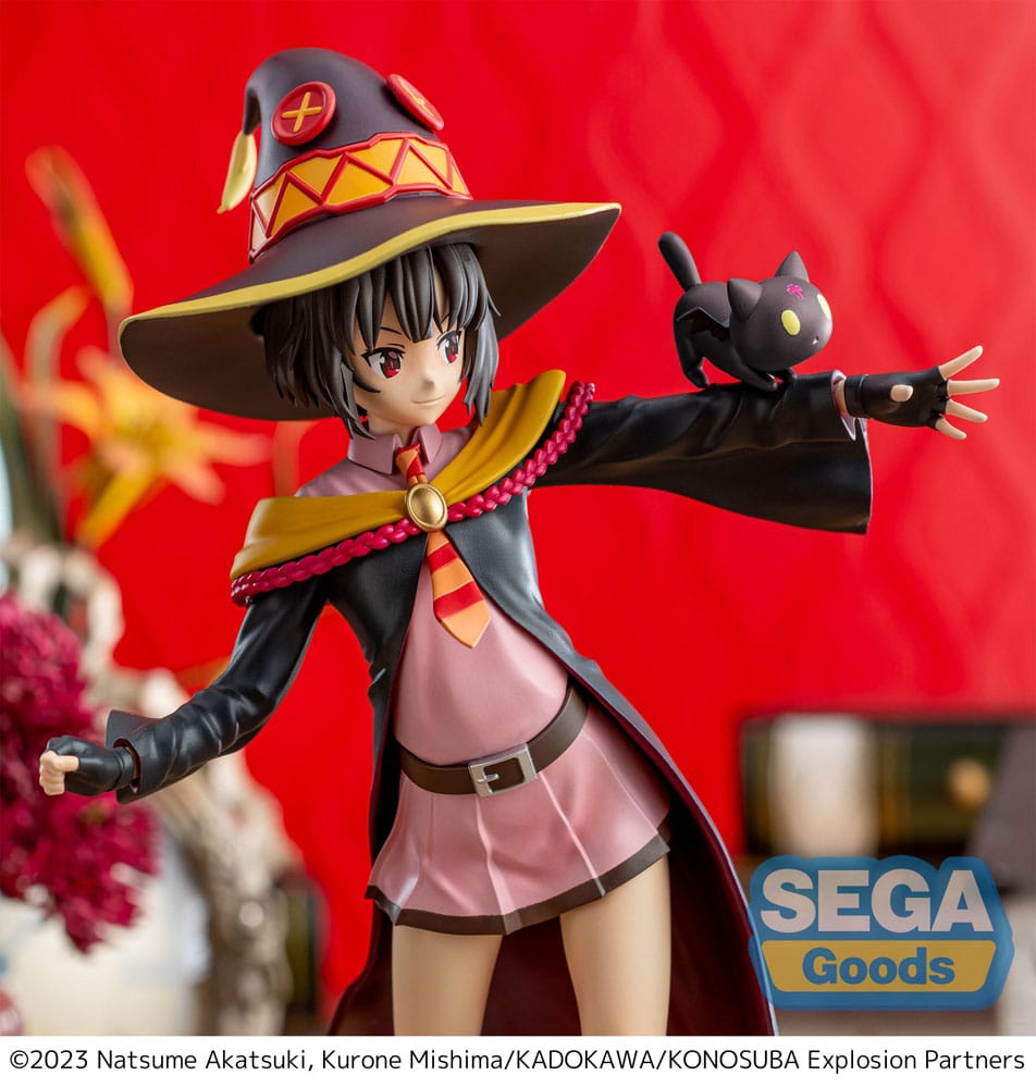 Konosuba - An Explosion on This Wonderful World! Series Luminasta PVC Statue Megumin with Chomusuke 22 cm